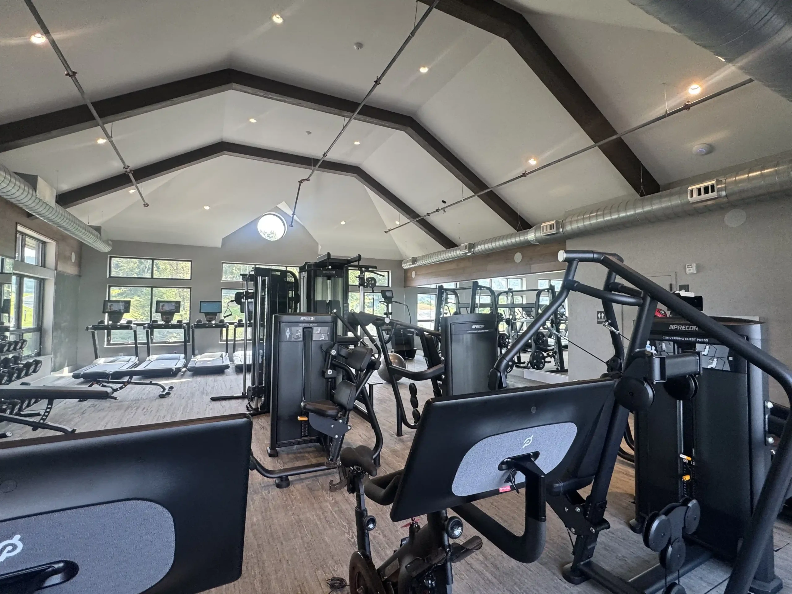 Fitness space for guests