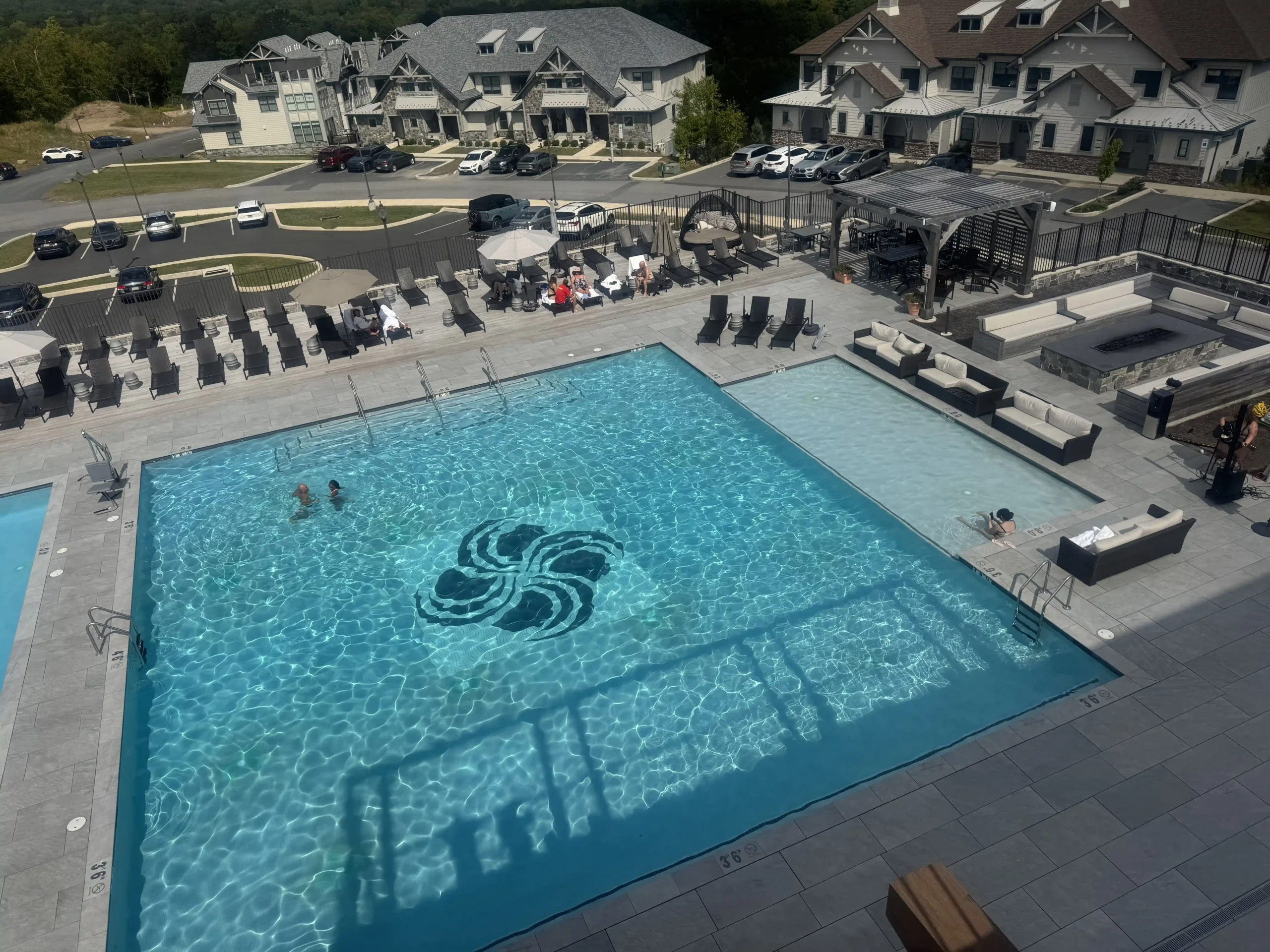 Vitality pool at the residence club